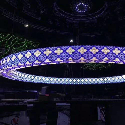 Affichage à LED de cylindre