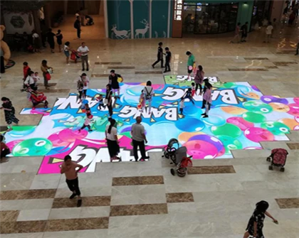 Carrelage LED interactif