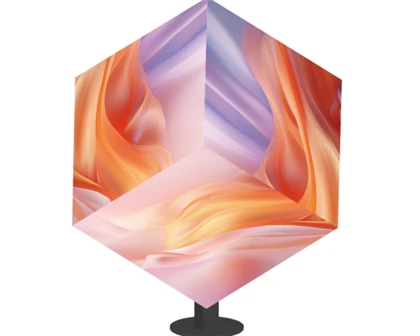 Un écran 3D viral et innovant : l'écran LED MileStrong Magic Cube
